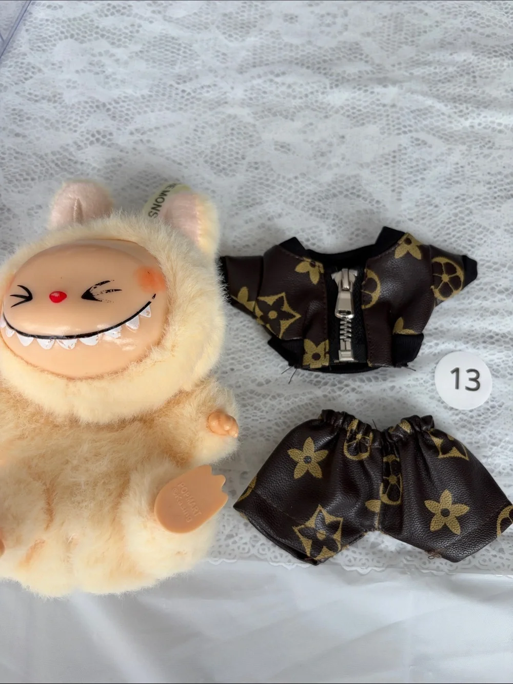 #13, Two Piece Outfit for Labubu Doll(No Doll)